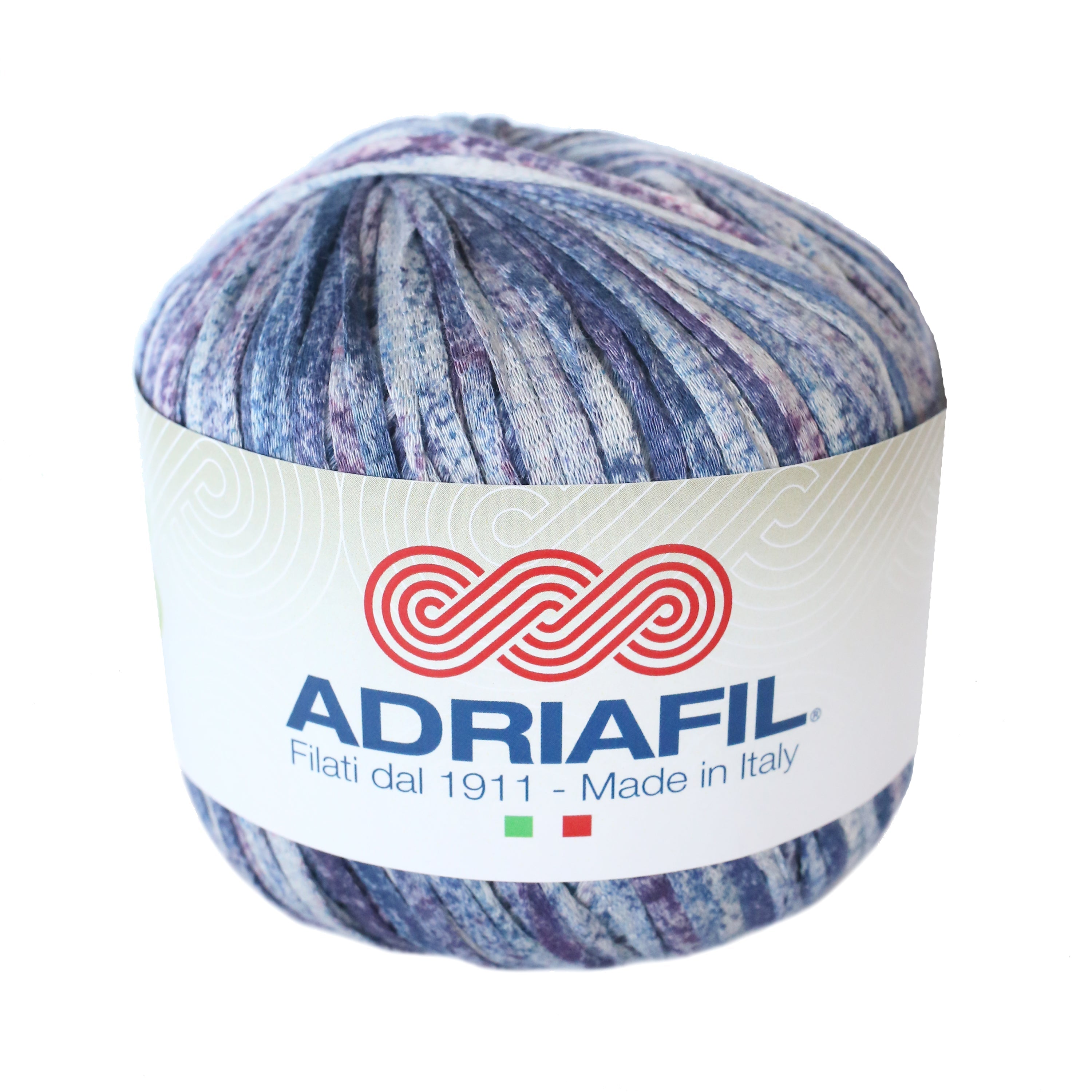 filato a fettuccia in cotone organico