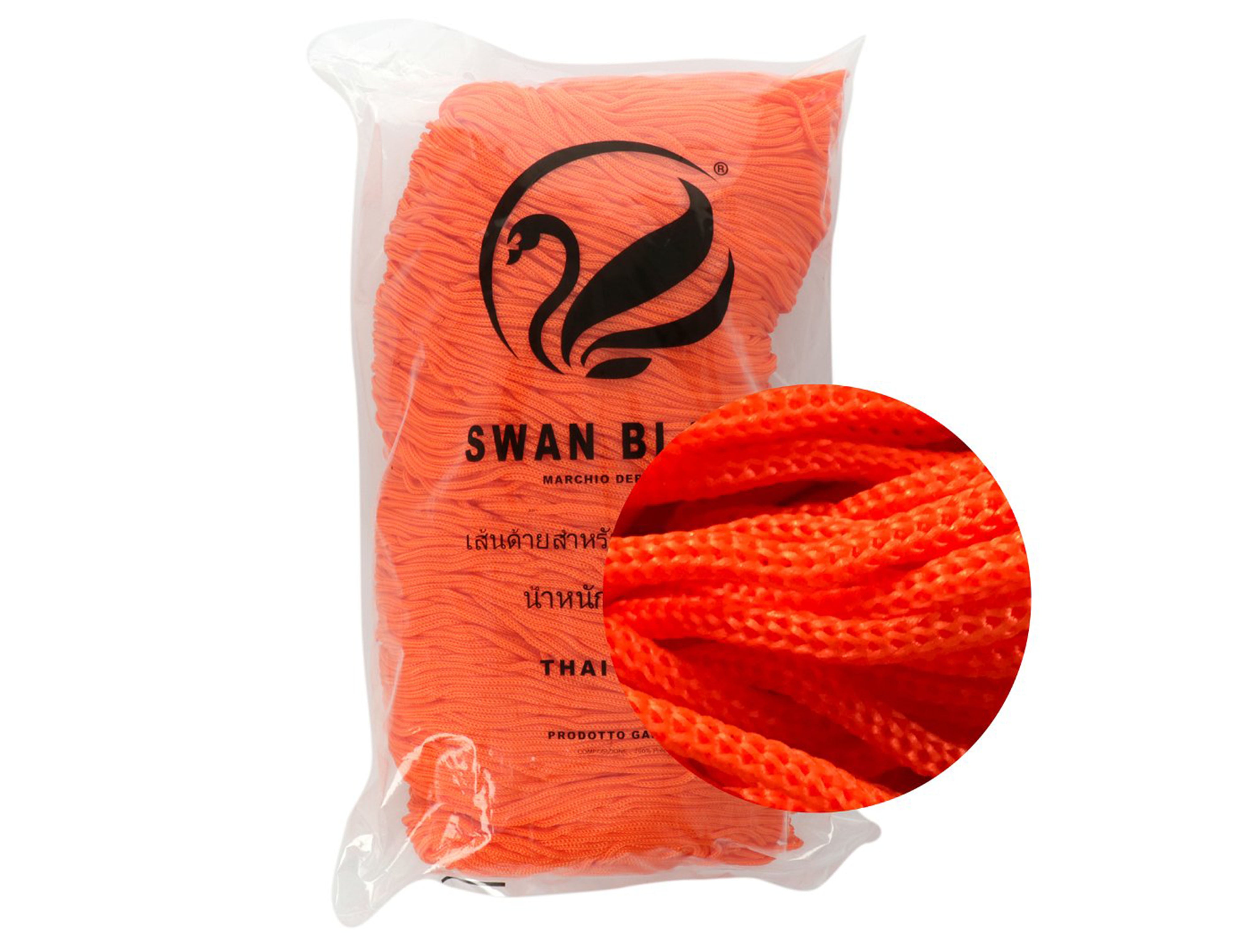 Cordino Swan Black – Cordoncino 100% Polipropilene per Borse Handmade