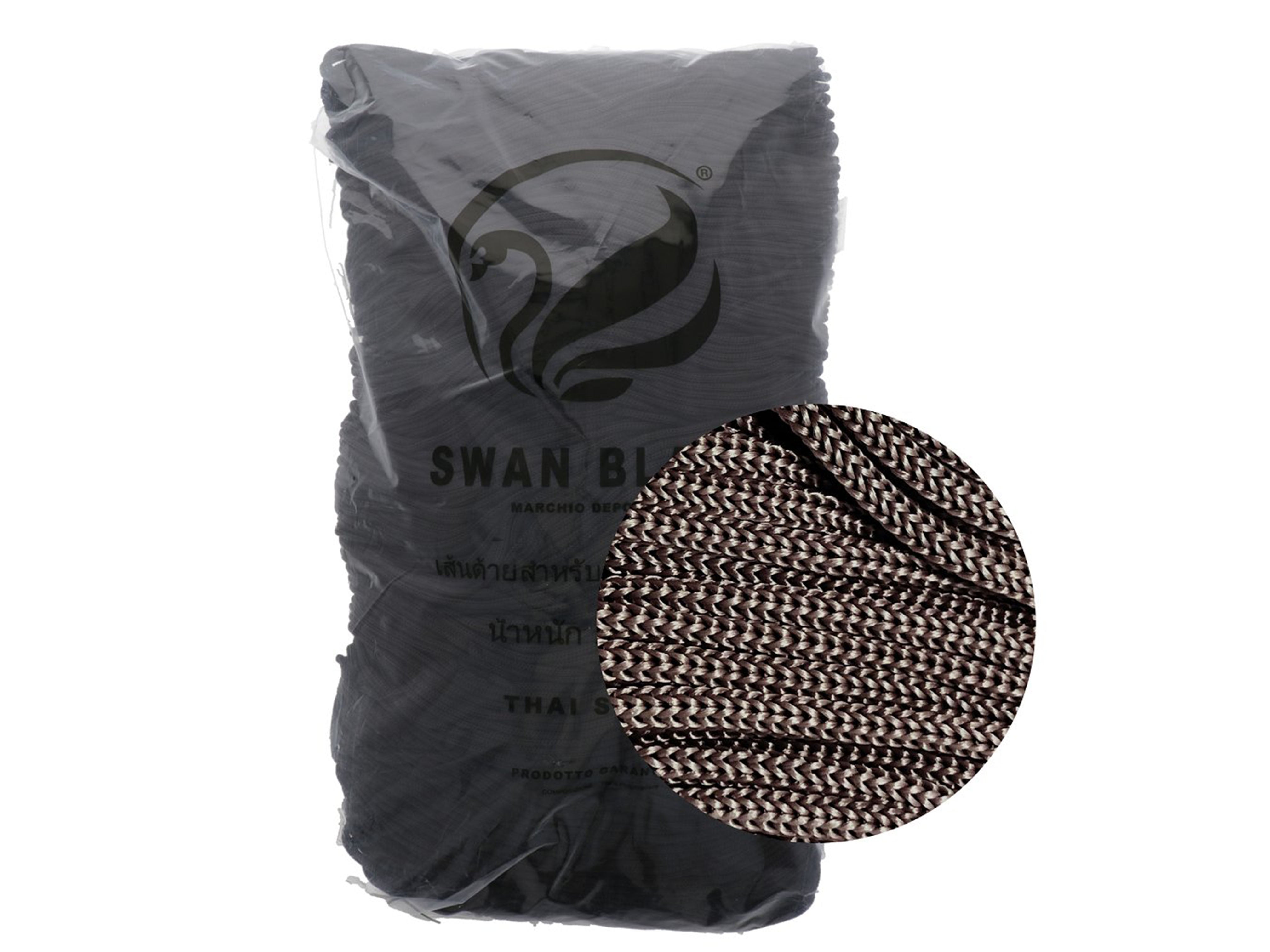 Cordino Swan Black – Cordoncino 100% Polipropilene per Borse Handmade
