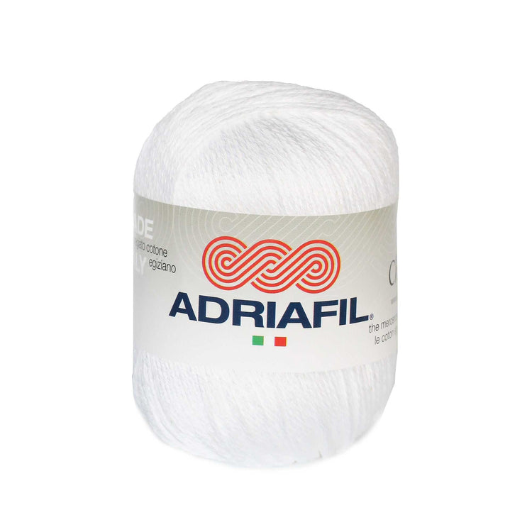Gomitolo di cotone egiziano mercerizzato brillante e resistente per maglia e uncinetto