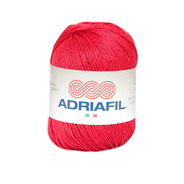 Gomitoli di filato in cotone egiziano mercerizzato per maglia e uncinetto dal colore brillante e resistente