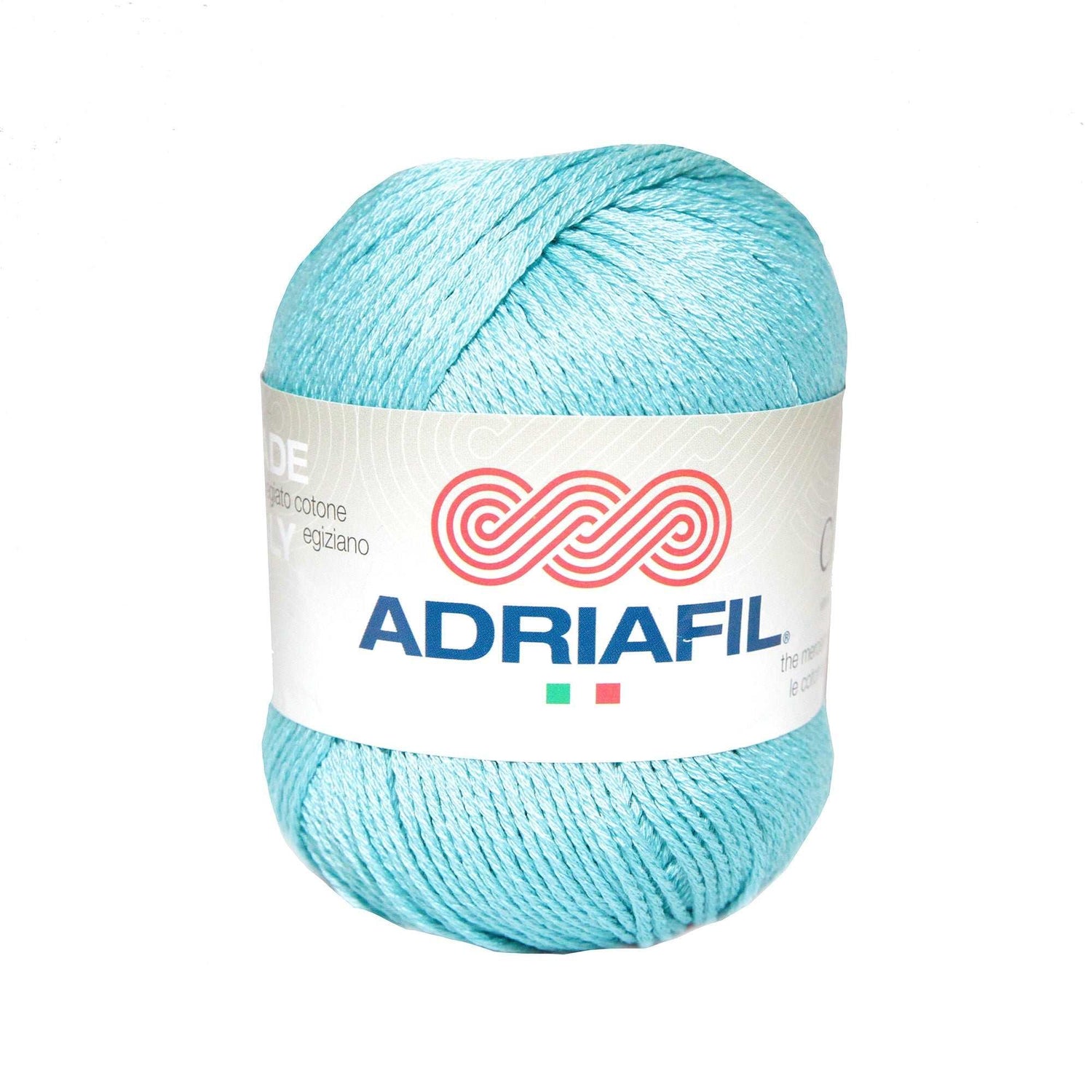 Bobina di filato in cotone egiziano mercerizzato brillante e resistente per maglia e uncinetto