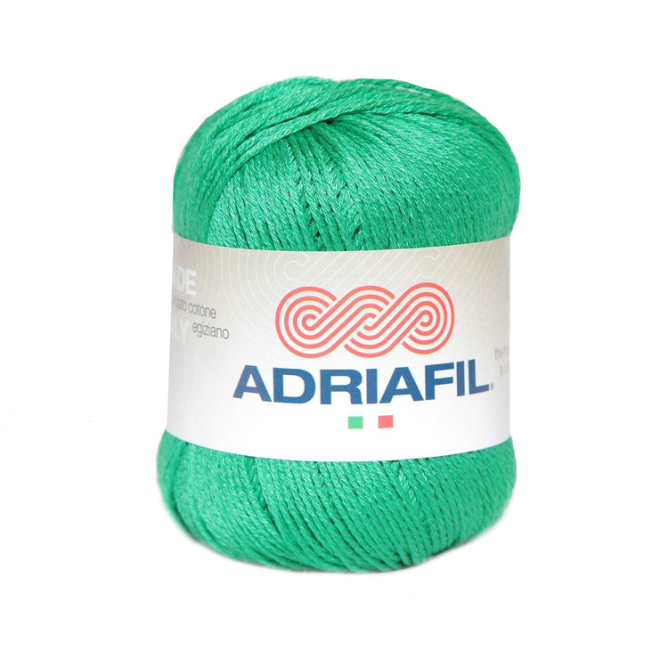 Gomitolo di filato in cotone egiziano mercerizzato lucido per maglia e uncinetto