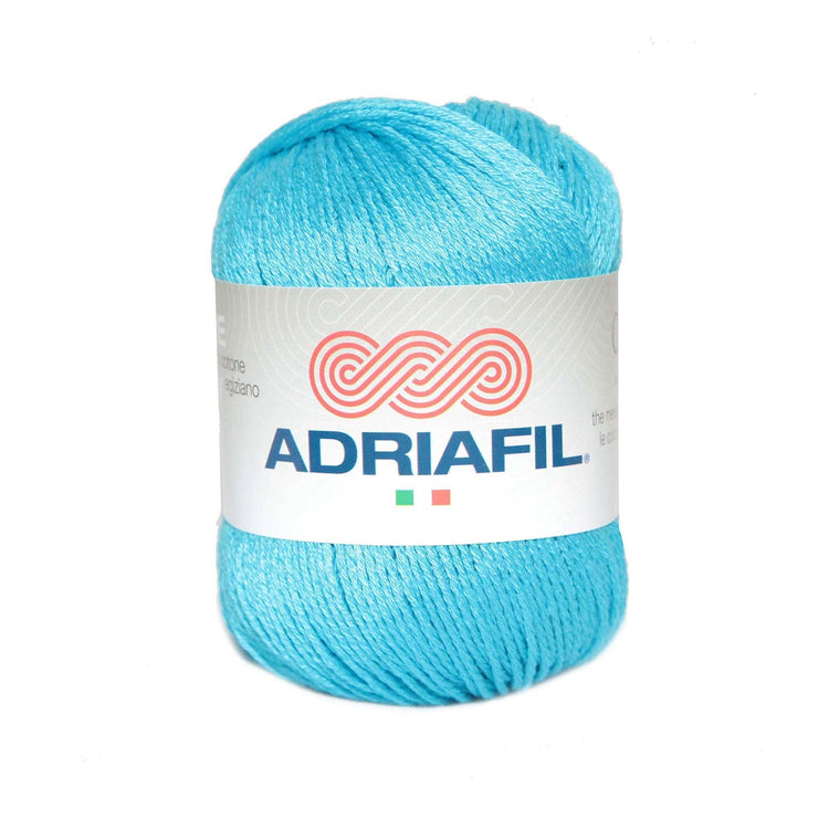 Gomitoli di filato in cotone egiziano mercerizzato brillante per maglia e uncinetto