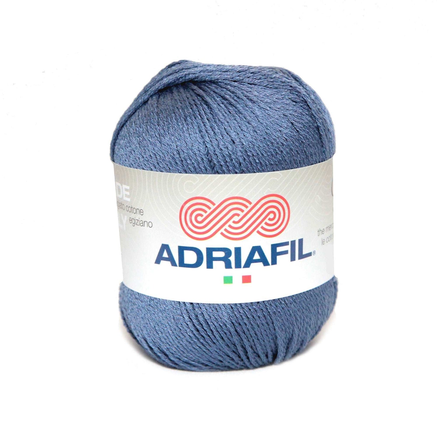Gomitolo di filato in cotone egiziano mercerizzato brillante per maglia e uncinetto