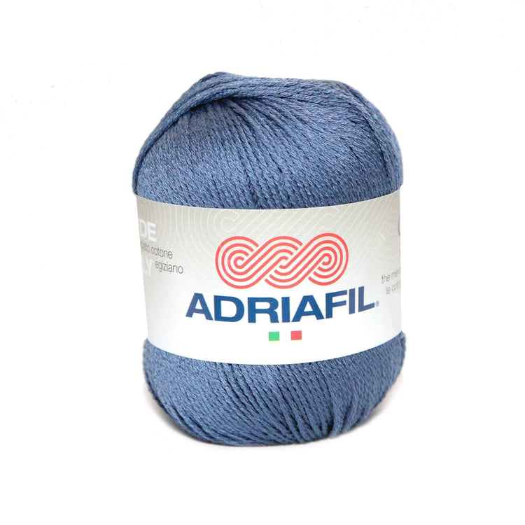 Gomitolo di filato in cotone egiziano mercerizzato brillante per maglia e uncinetto